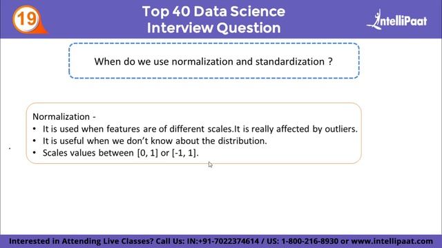 Data Science Interview Questions | Top 40 Data Science Interview Questions & Answers | Intellipaat