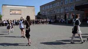 Танец выпускниц 2017 Солигорск 4 Школа