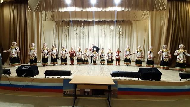 Детский Образцовый коллектив Ансамбль народной песни " Завалинка"Младшая группа