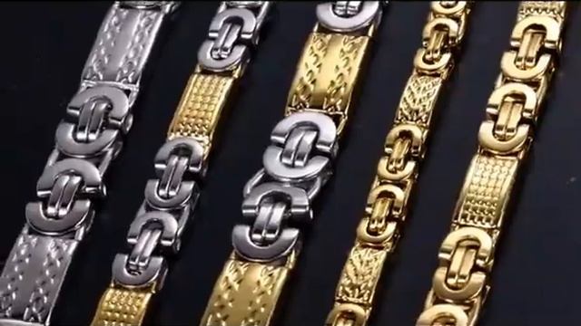 Цепь и Браслет из Ювелирной стали 316L смотреть онлайн