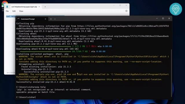 How to Install PIP in Visual Studio Code | PIP in VSCode (2023)