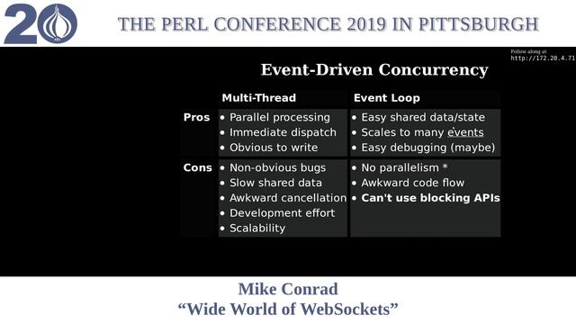 Mike Conrad - "The Wide World of WebSockets" смотреть онлайн