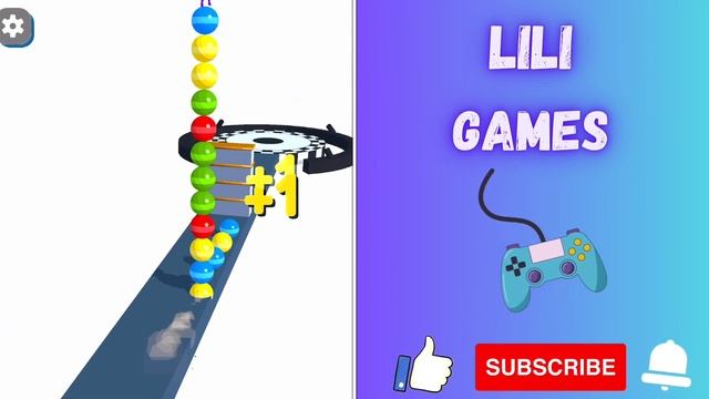 Stack Rider | Mobile Game | ios android game | Game walkthrough | Satisfying game | All Levels смотреть онлайн