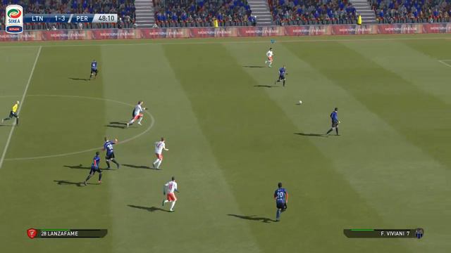 PES 2015 Serie A Konami Latina-Perugia (1°Giornata) смотреть онлайн
