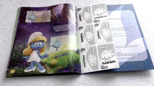 Альбом для наклеек Смурфики. Затерянная деревня от Panini