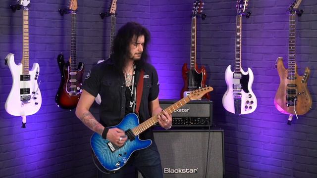 Schecter PT Pro MN Trans Blue Burst! - Custom Shop Specs Without The Price Tag! - Review & Demo смотреть онлайн