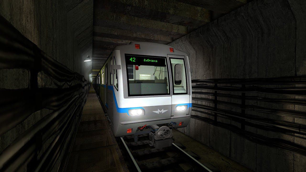 Покатушки в Garry`s mod Metrostroi #2(Люблино-Дубровка) смотреть онлайн