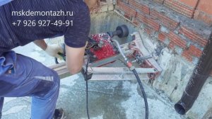 Алмазное сверление продухов