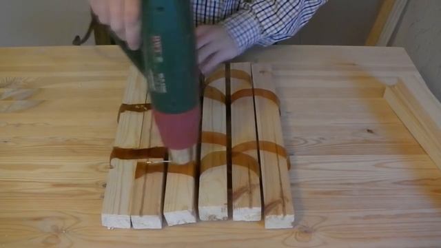 Соединение брусков из древесины термоусадочной лентой смотреть онлайн