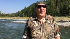 Рыбалка на хариуса в Горном Алтае р Уймень