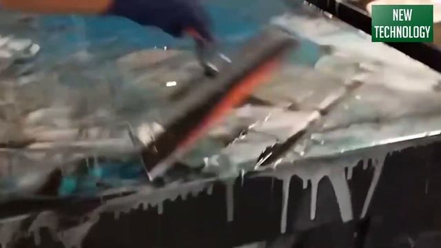 Как мастера сделали шикарный стол из мрамора смотреть онлайн