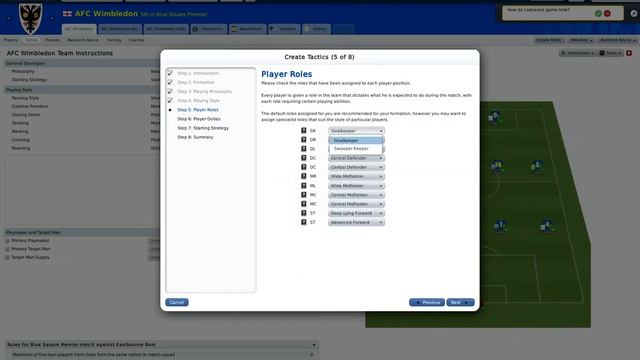 Football Manager 2010, Tactics смотреть онлайн