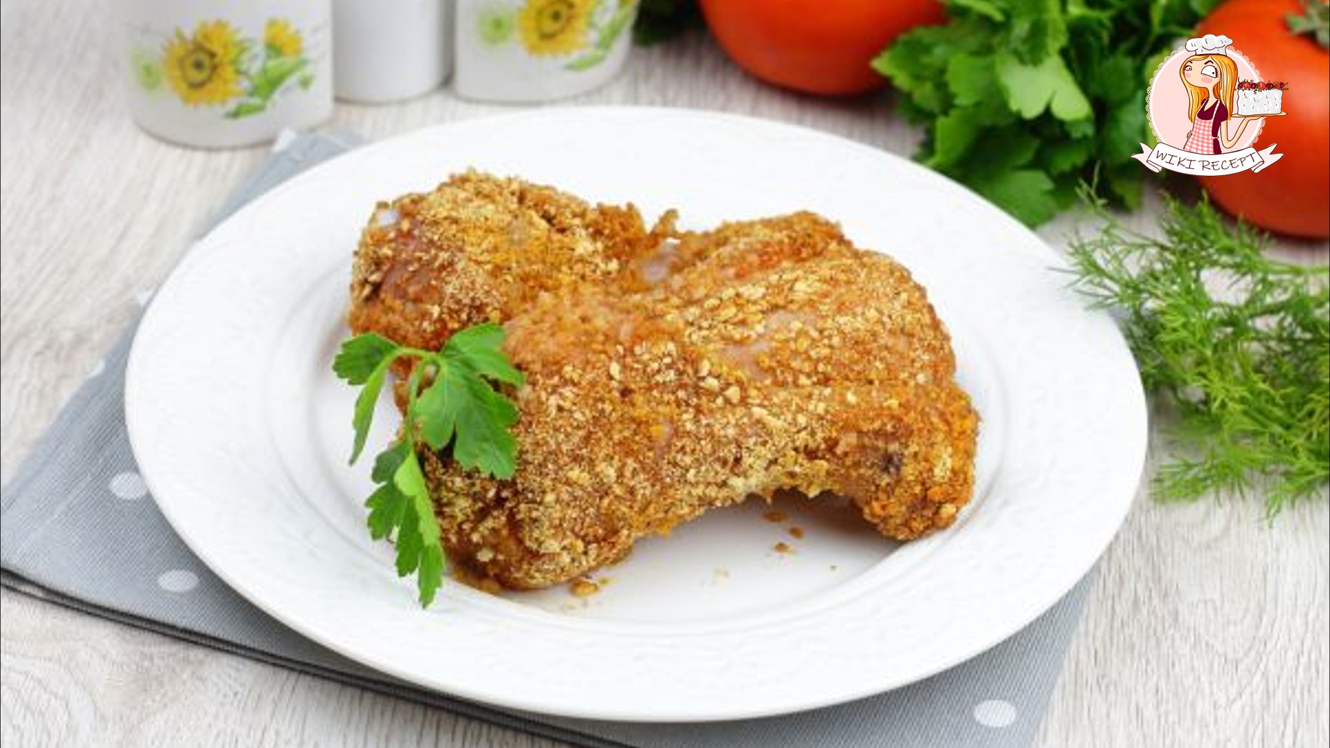 КУРИНЫЕ НОЖКИ в ДУХОВКЕ в панировке как в KFC
