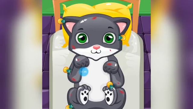 Ветеринар для кошек, игра, Ниночка Саженцева