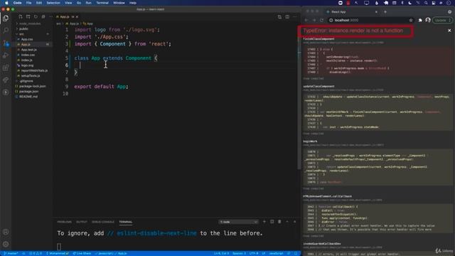 Functional vs Class Based Components - React JS for the Absolute Beginner