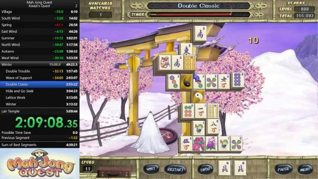 [World Record] Mah Jong Quest - Kwazi's Quest speedrun in 4:18:30 смотреть онлайн