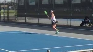 Arianna Tilbury, Tennis Video 1