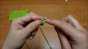 Французская резинка спицами