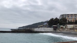 Ялта. МореТерапия. Релакс у Чёрного моря. Пляж «Дельфин», пгт.Ливадия. Крым. Livadia. Crimea. Yalta