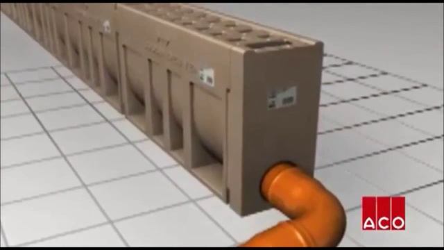 Система ACO Drain MONOBLOCK для отвода воды с гоночных трасс