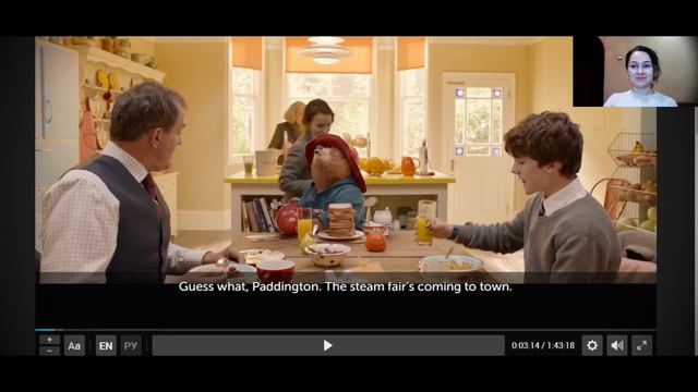 1-ЫЙ УРОК РАЗГОВОРНОГО АНГЛИЙСКОГО ПО ФИЛЬМУ "Padington" , разбираем подробно. смотреть онлайн