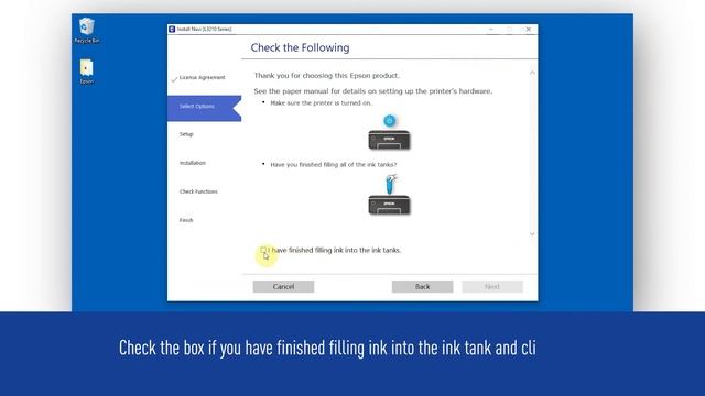 How to connect Epson EcoTank Printer To a Personal Computer Using USB cable L1210,L1250,L3210, L325 смотреть онлайн