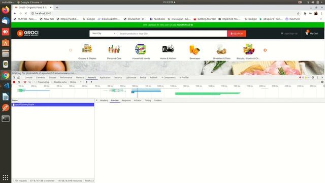 React & Redux(part 2) - Grocery Ecommerce website by BeYondTehcz смотреть онлайн