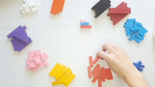 Детские цветные счетные палочки Кюизенера, дидактическое пособие-игра смотреть онлайн