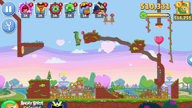 Angry Birds Friends CuPig's Arrow Tournament 1199 Level 10 No Power UP PLUS смотреть онлайн