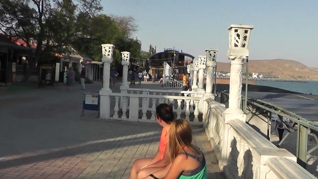 КОКТЕБЕЛЬ - Парк Коктебель. Набережная