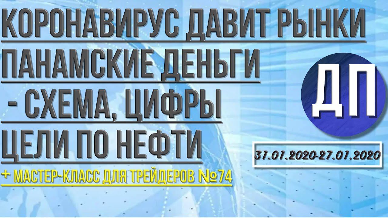 Коронавирус давит финансовые рынки. Панамские деньги в России - вся схема с примером. Доллар атакует
