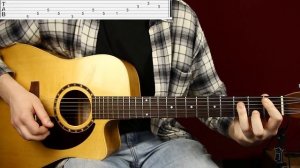 Разбор песни Soundgarden - Black Hole Sun на акустике  - Уроки игры на гитаре Первый Лад