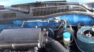 Шумоизоляция моторного щита Nissan Primera P10