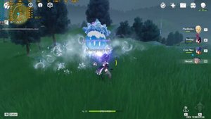 Test GTX 750ti in Genshin Impact (геншин во всей его красе(почти))