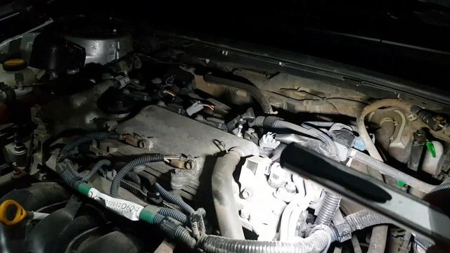 Королла 150. Промывка инжектора + замена масла с промывкой. Заметки. смотреть онлайн