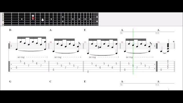 Milonga [classical GUITAR TUTORIAL TAB or MUSIC SHEET] смотреть онлайн