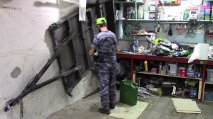 лайфхак парковка прицепа в гараж