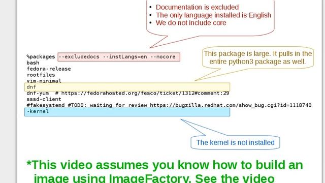 Fedora Rawhide Docker image minimization by cpacheco смотреть онлайн