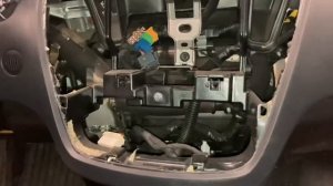 Kia Ceed как снять штатную магнитолу + Android