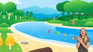 Пять маленьких рыбок играли в реке