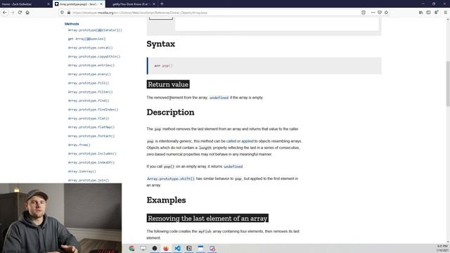 How to Read JavaScript (MDN) Documentation #fullstackroadmap (Ep. 6.0)