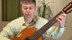 Гитара Aria AC-25 Spain - Самба белого мотылька В. Меладзе