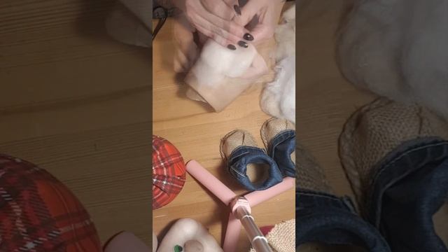 Домовой ручная работа. #своимируками #домовенок