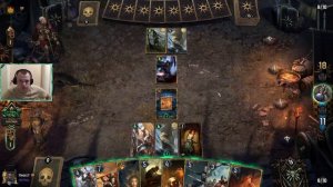 Гвинт - Колода Севера. Манёвр с Игни и Высоготой. Gwent 7.0.2