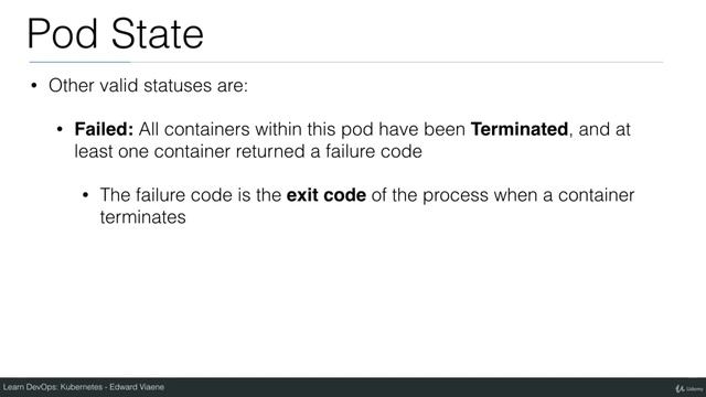 Kubernetes - Pod State | Kubernetes Tutorial