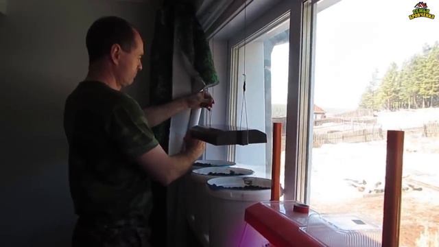 Огород 2020г. Наша рассада. Что выросло. Пересадка, освещение. (04.20г.) Семья Бровченко. смотреть онлайн