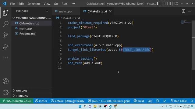 How to install google test framework (gtest) on Linux using CMake смотреть онлайн