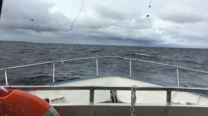 Две волны на Онежском озере