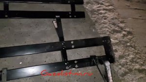 Боковая защита бака газель