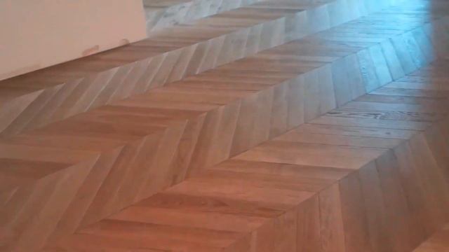 Французская елка: Укладка инженерной доски